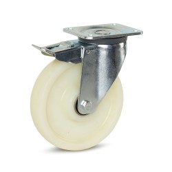 Zwaarlast geremd zwenkwiel, perfecte kwaliteit en scherp geprijsd!