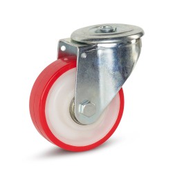 PU wielen voorzien van een PU bandage