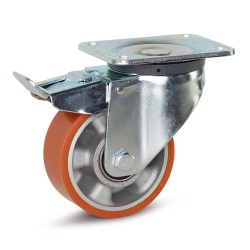 Industrieel geremd zwenkwiel, perfecte kwaliteit en scherp geprijsd!