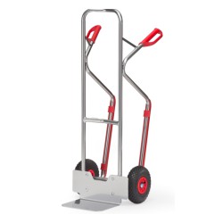 Fetra Aluminium steekwagen Luchtbanden 260 x 85 mm - 200 kg
