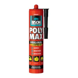 Bison - Poly Max Express - Zwart - 425g