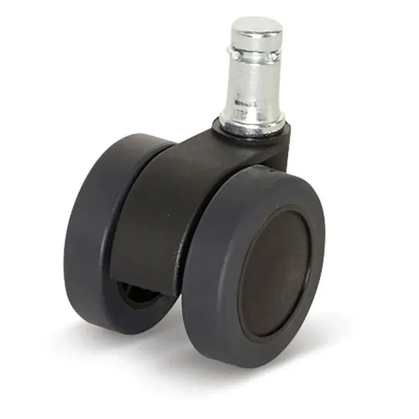 Premium meubelwiel, 42mm, PU met stift 11x20mm - 12038 Premium meubelwiel, 42mm, PU met stift 11x20mm - 12038