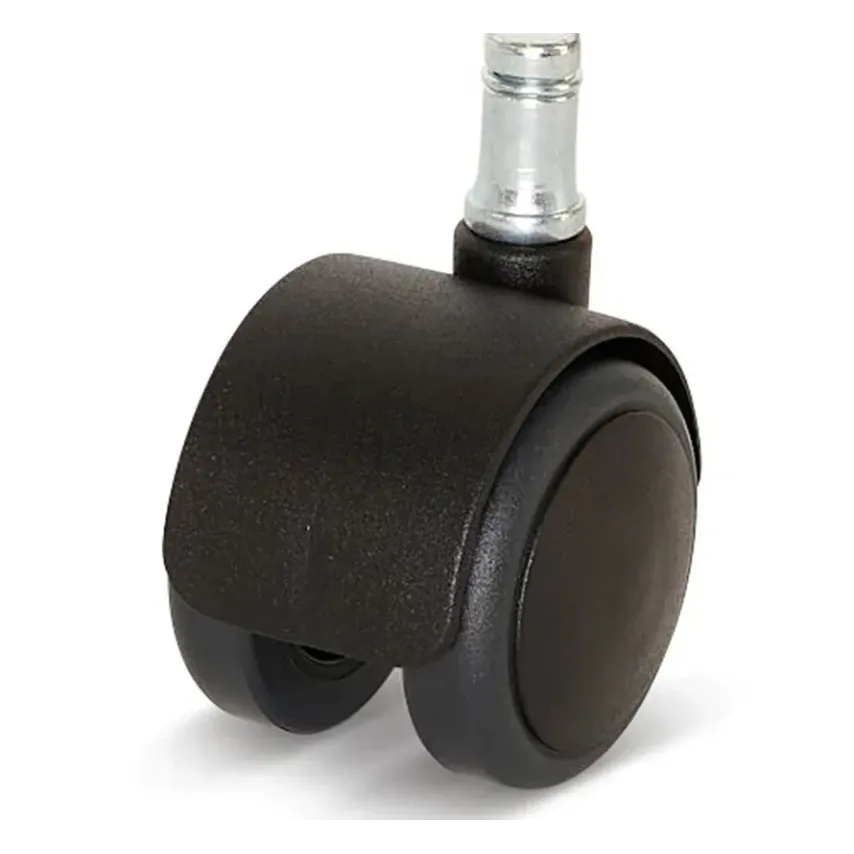 Premium meubelwiel, met kap, 50mm, PU met stift 11x20mm - 12069 Premium meubelwiel, met kap, 50mm, PU met stift 11x20mm - 12069