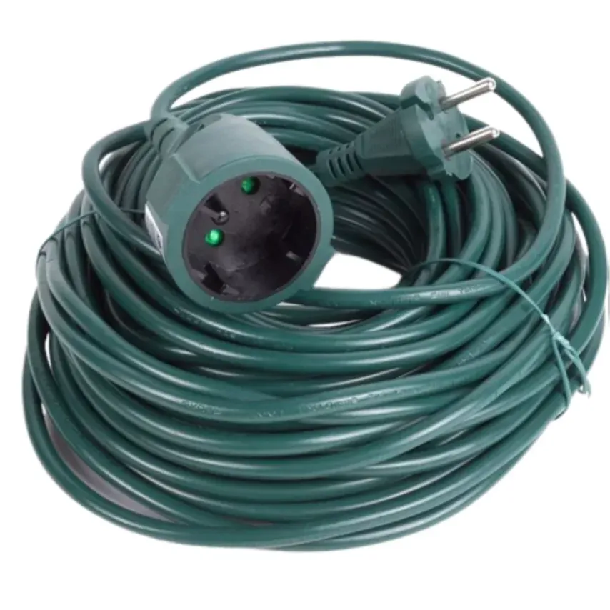 Verlengsnoer 20m groen