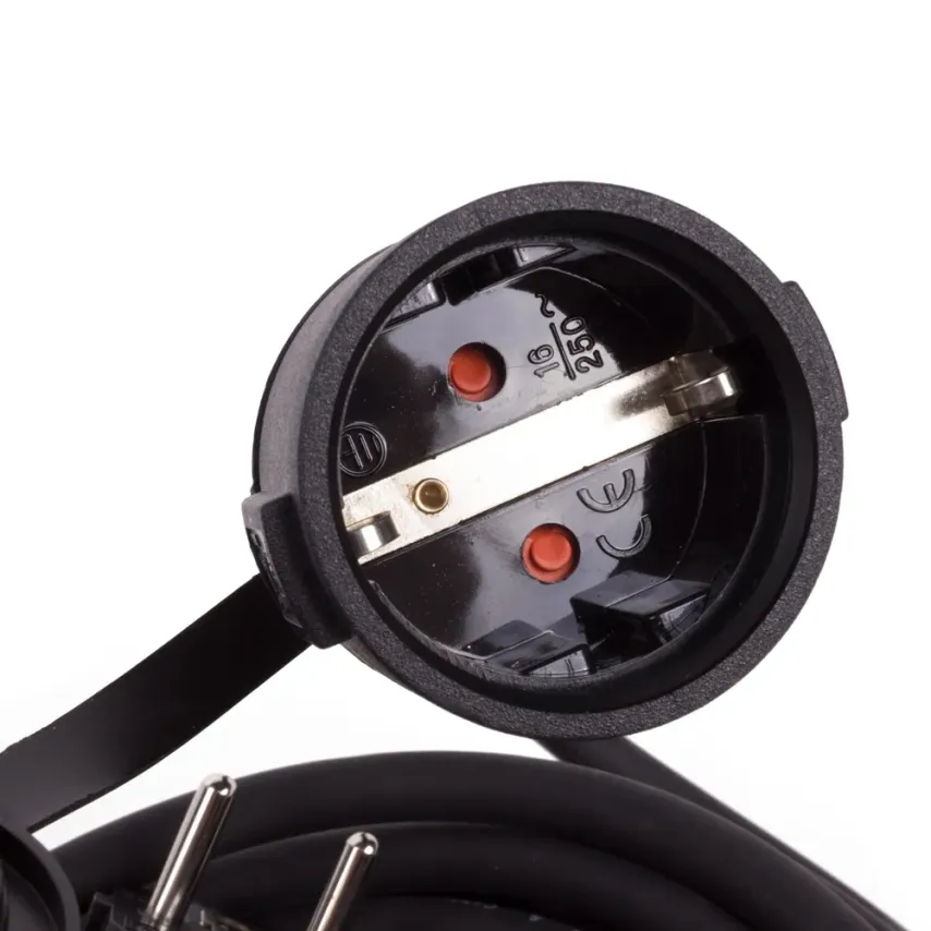 Verlengsnoer - RA 3 x 1.5 - 10 Meter - Rubber