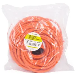 Verlengsnoer - 2 x 1.0 - 20 Meter - Oranje